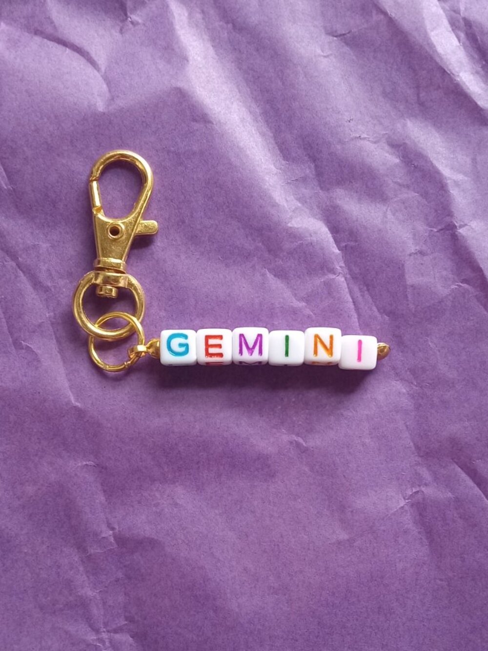 Gemini Keychain